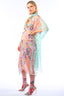 Rose Embellished Kimono