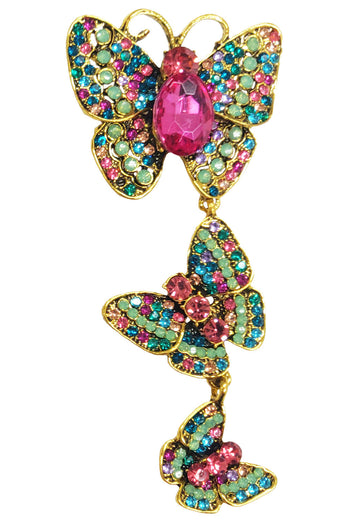 Hanging In There Butterfly Pin