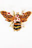 Angelic Floral Bee Pin