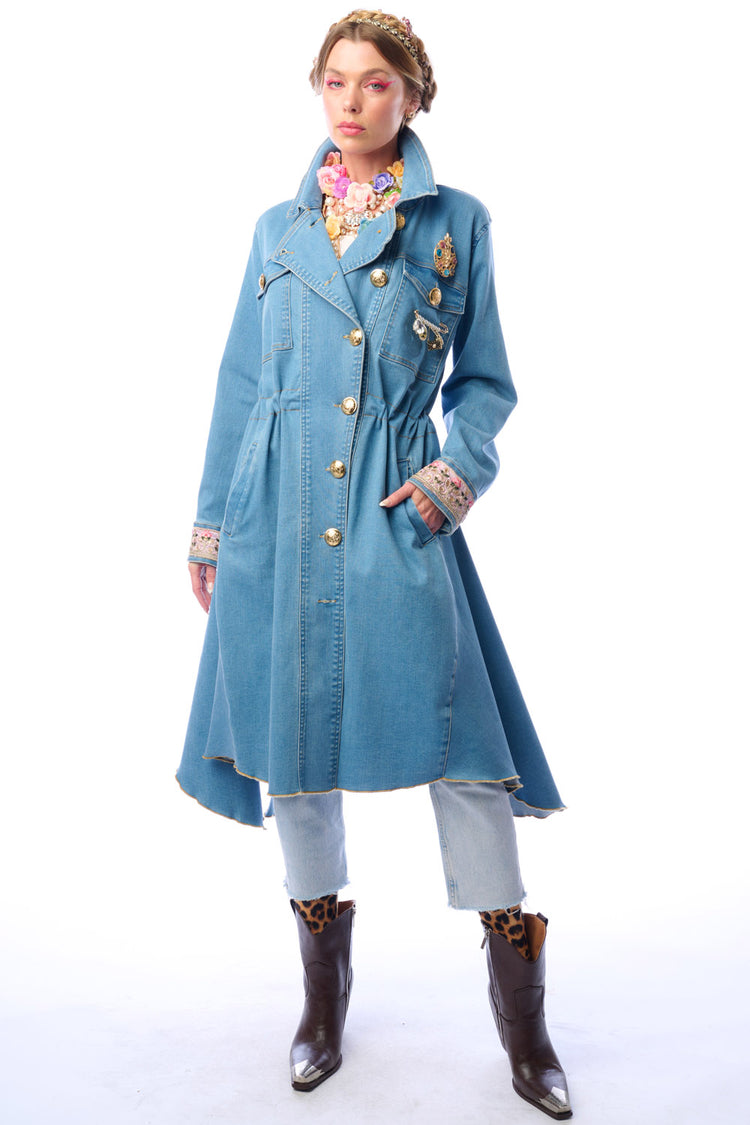 Monte Carlo Denim Coat