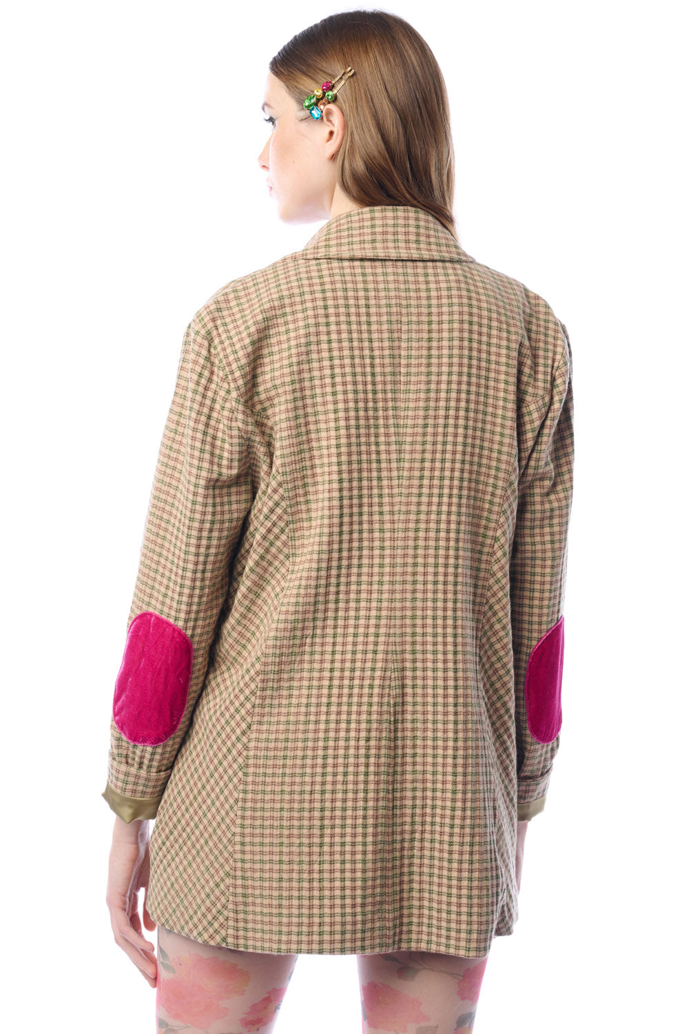 Diana Blazer in Beige/green