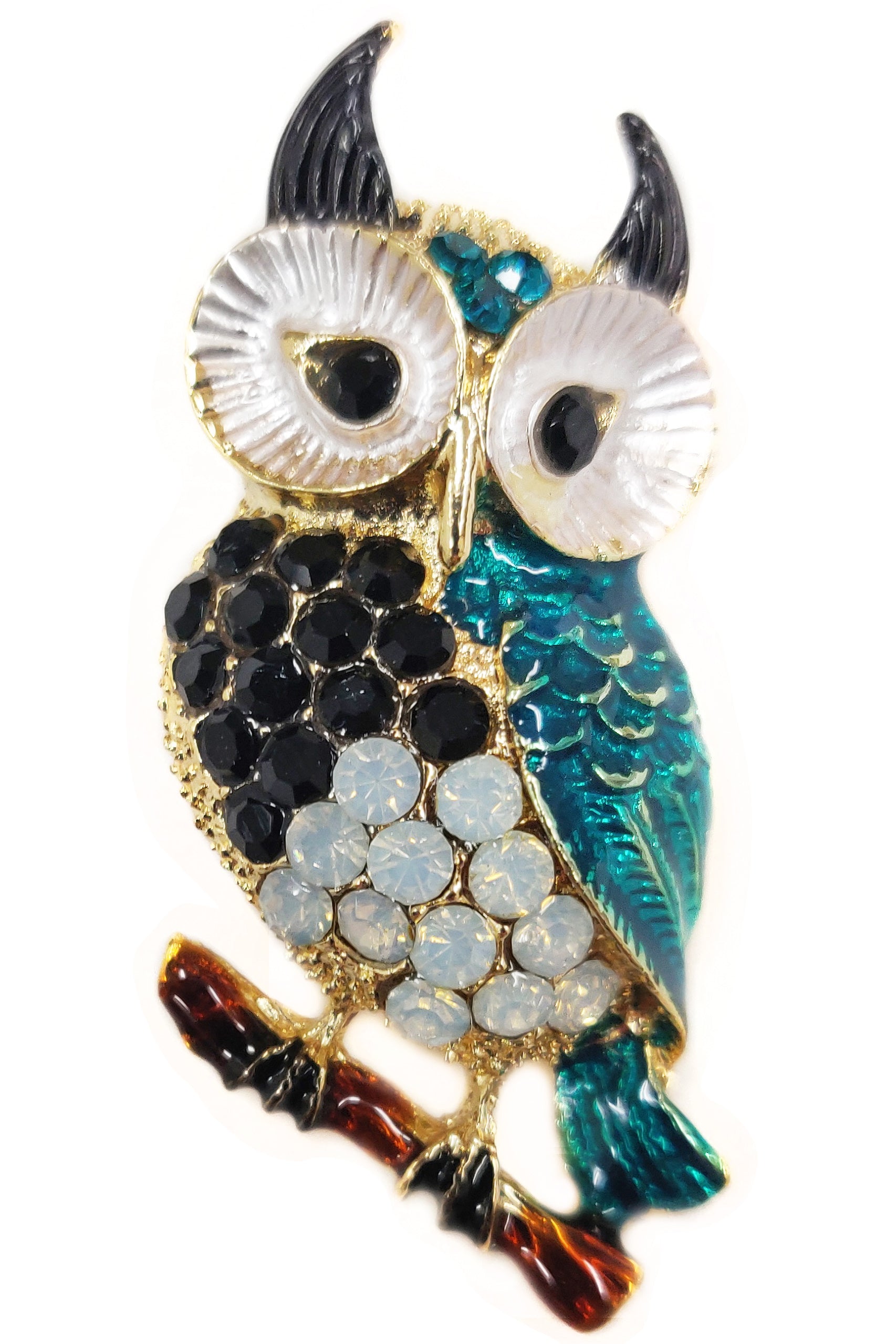 Owl Statement Pin – Aratta LLC.