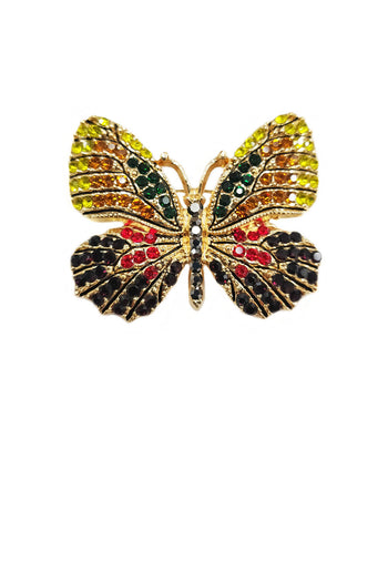 Colorful Butterfly Pin