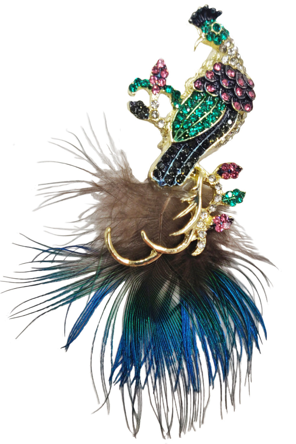 Celestia Peacock Pin