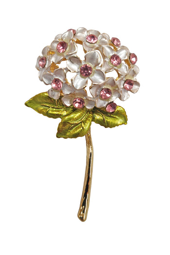 Hydrangea Pin