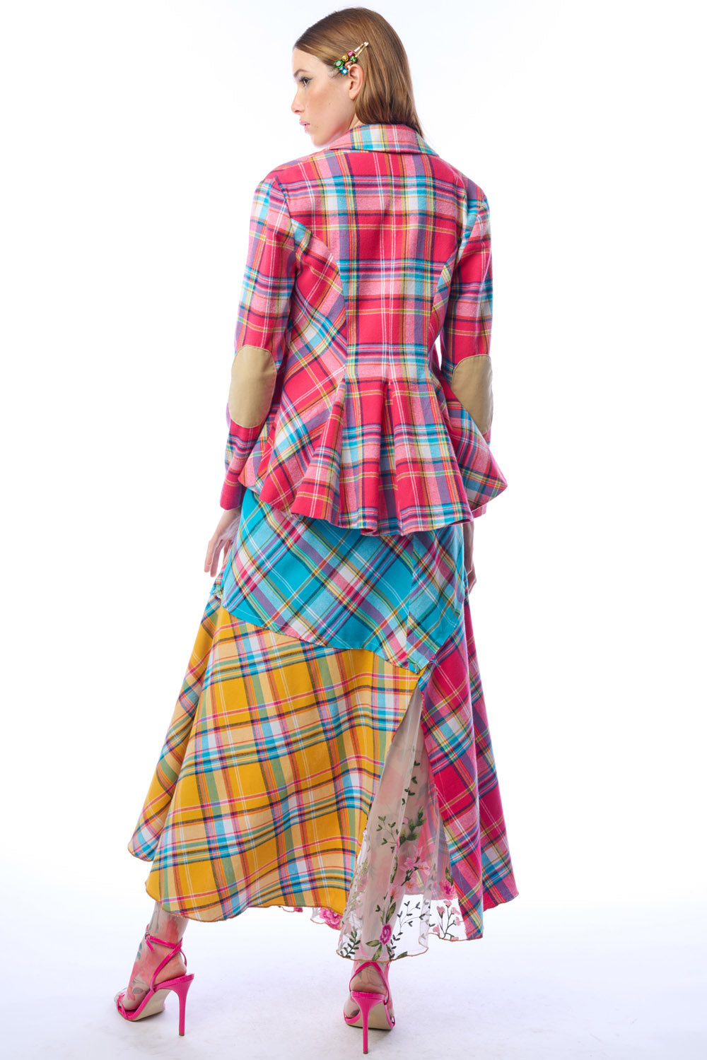 Dulce Plaid Skirt