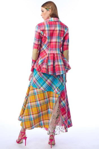 Dulce Plaid Skirt