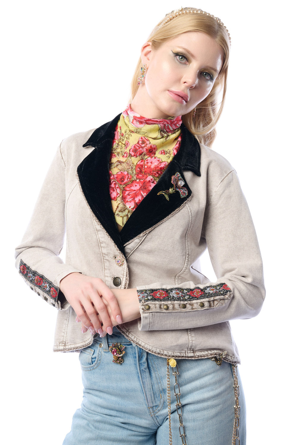 Colonel Jacket in Chalk