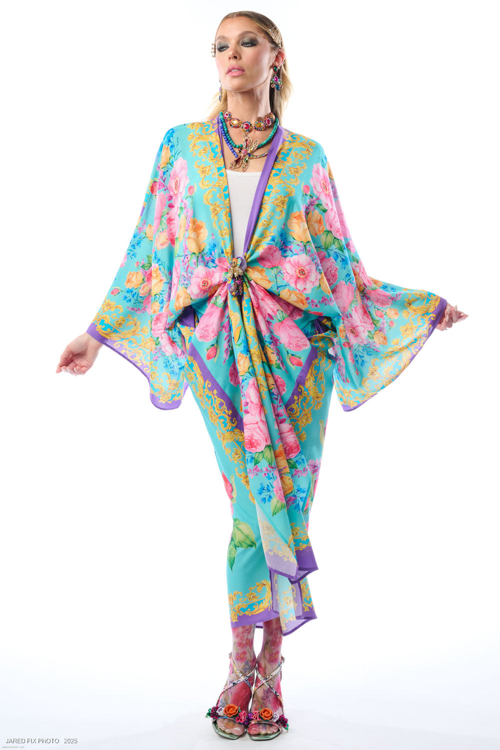 Blossom Maxi Kimono