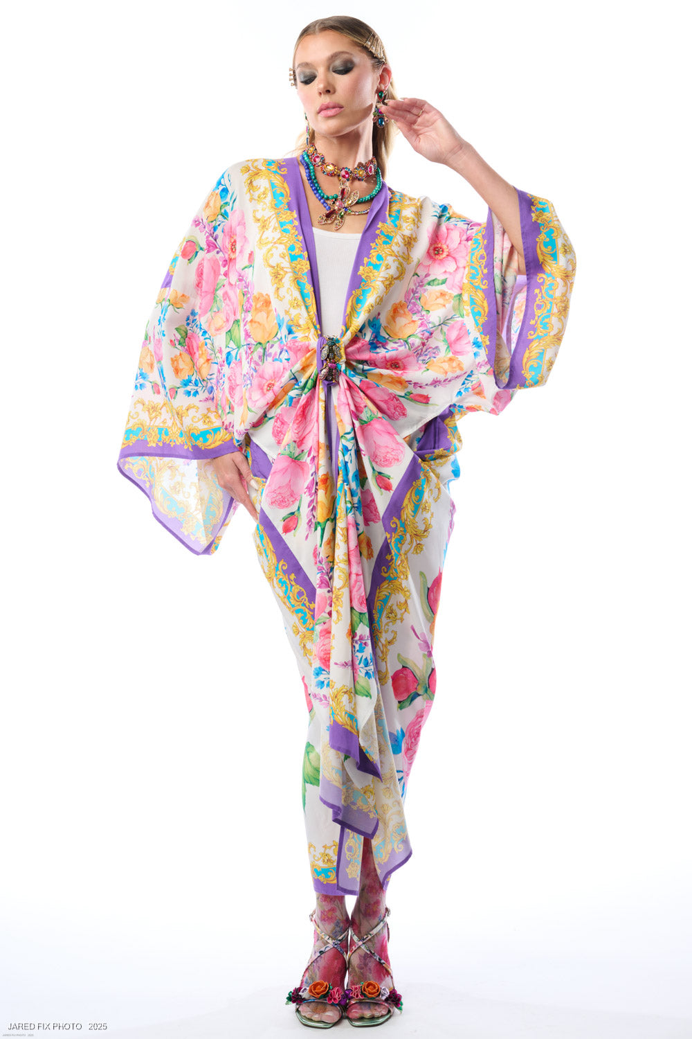 Blossom Maxi Kimono
