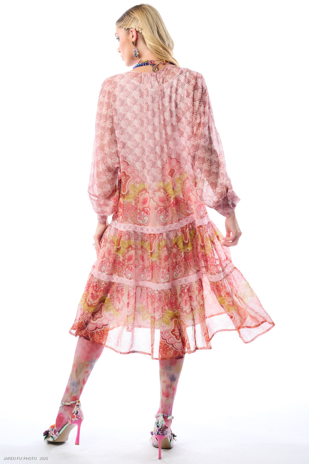 Aeris Dress in Pink