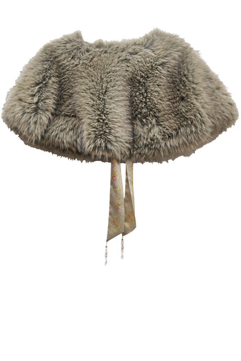 Grace Kelly Reversible Fur Cape