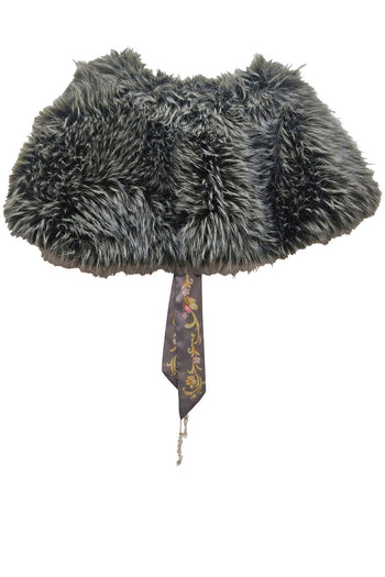 Grace Kelly Reversible Fur Cape