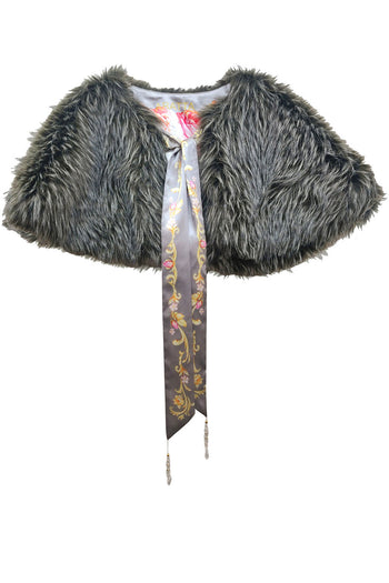 Grace Kelly Reversible Fur Cape