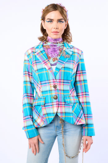 Dulce Plaid Blazer