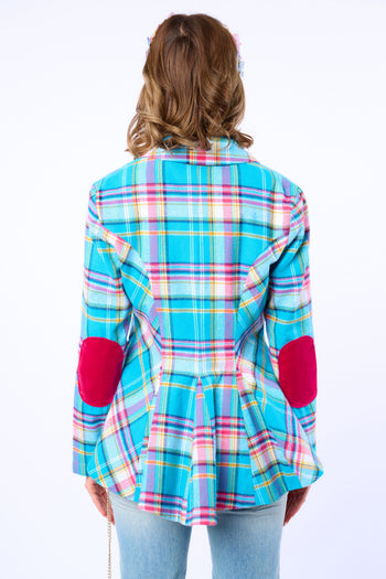 Dulce Plaid Blazer