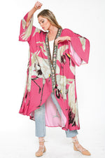 pink kimono