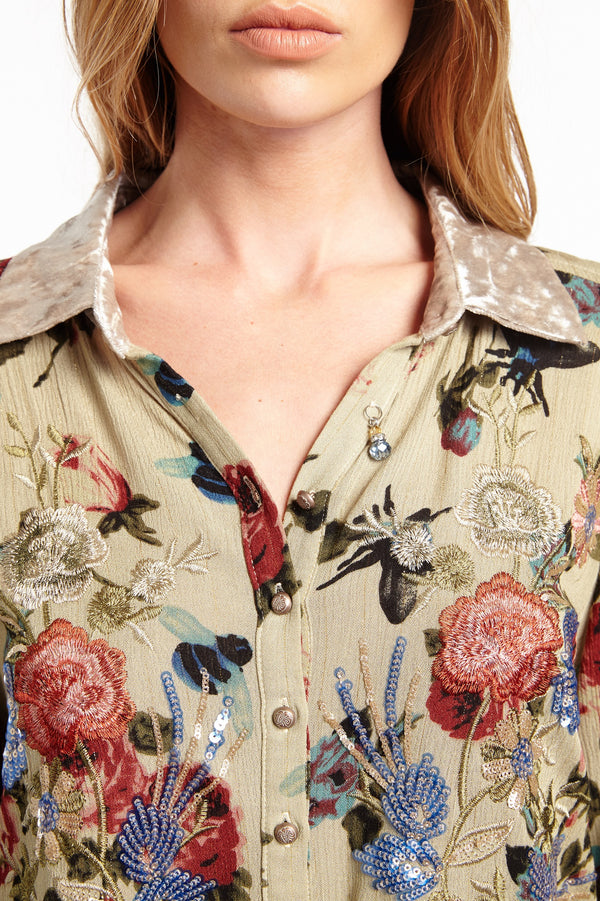 Floral Display Shirt