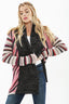 Red Stripe Cardigan