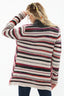 Red Stripe Cardigan