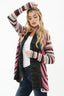 Red Stripe Cardigan