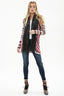 Red Stripe Cardigan