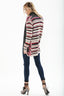 Red Stripe Cardigan