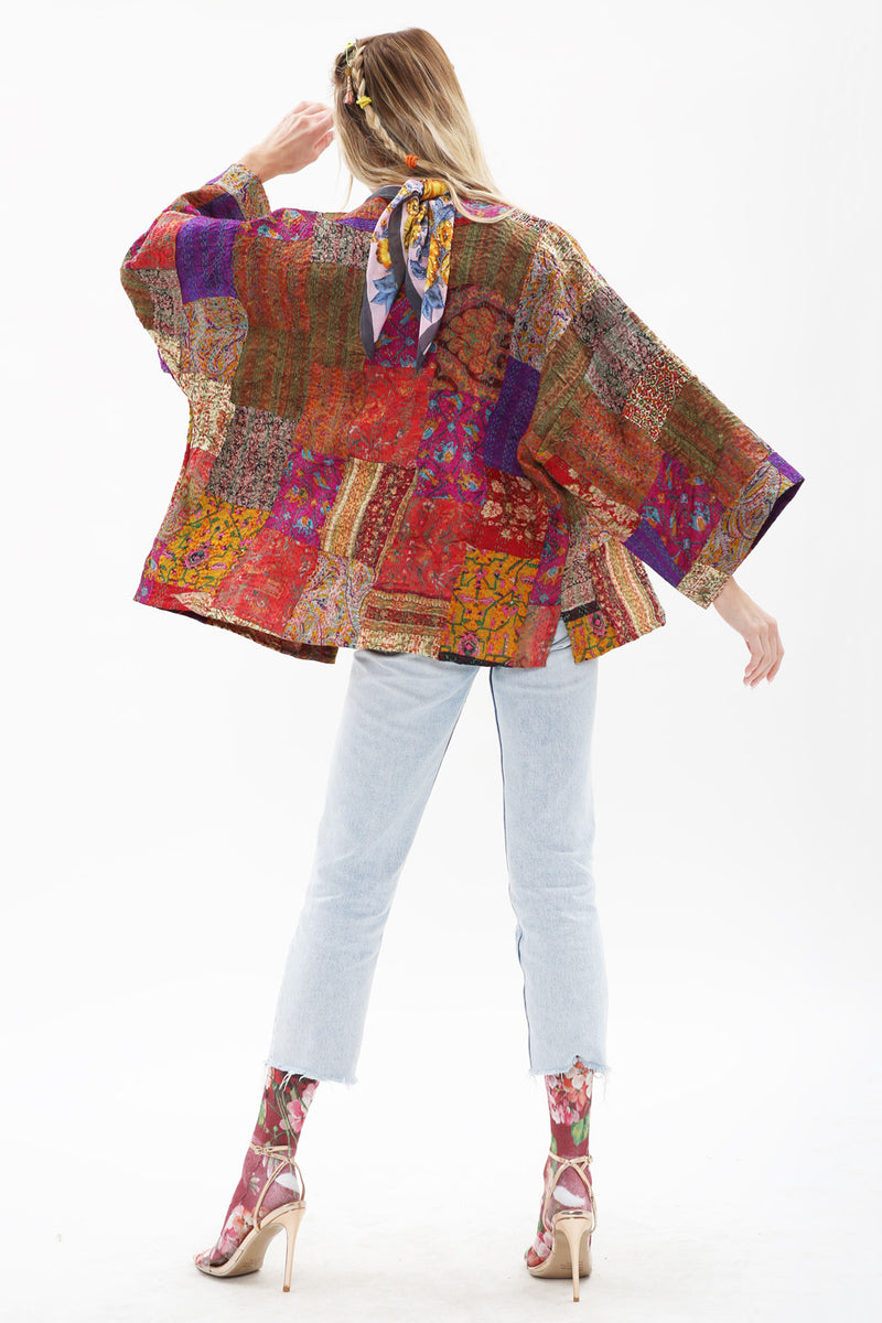 Audrey Hand-Stitched Kimono
