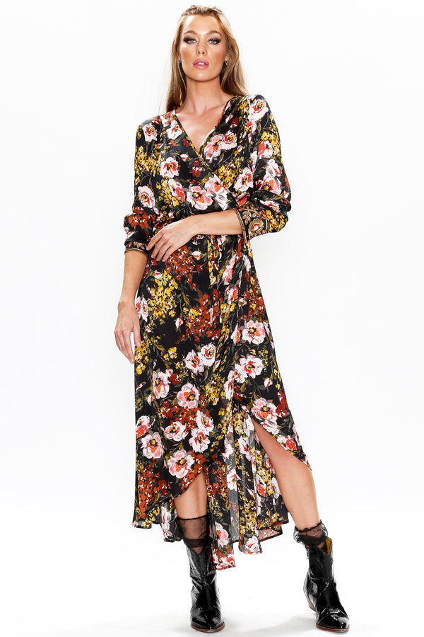 Savannah wrap Dress