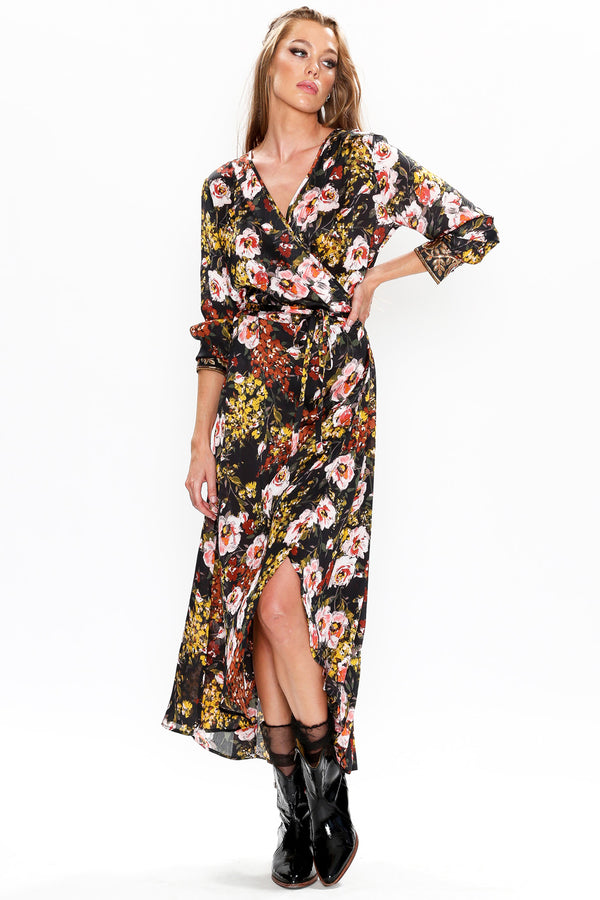 Savannah wrap Dress