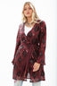 Cocktail Party Wrap Mini Dress