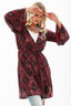 Cocktail Party Wrap Mini Dress