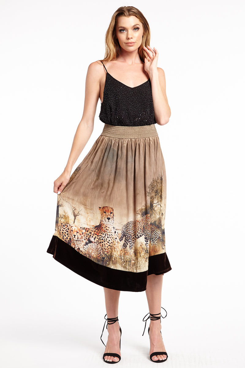 Cheetah Skirt
