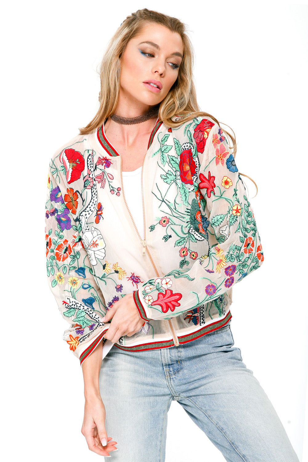 Bellezza Embroidered Jacket main image 1