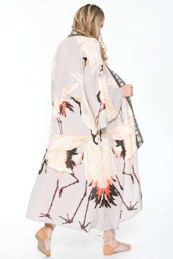Story of the Crane Kimono