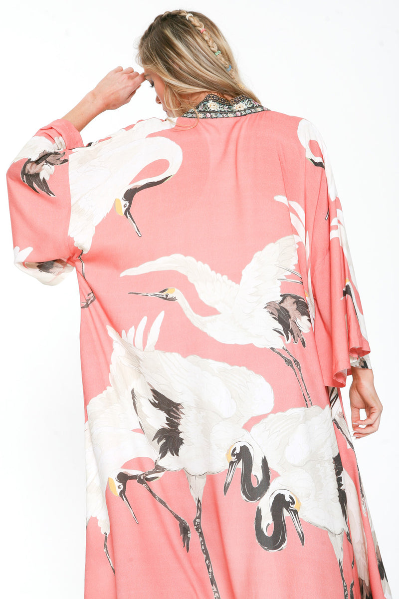 Story of the Crane Kimono