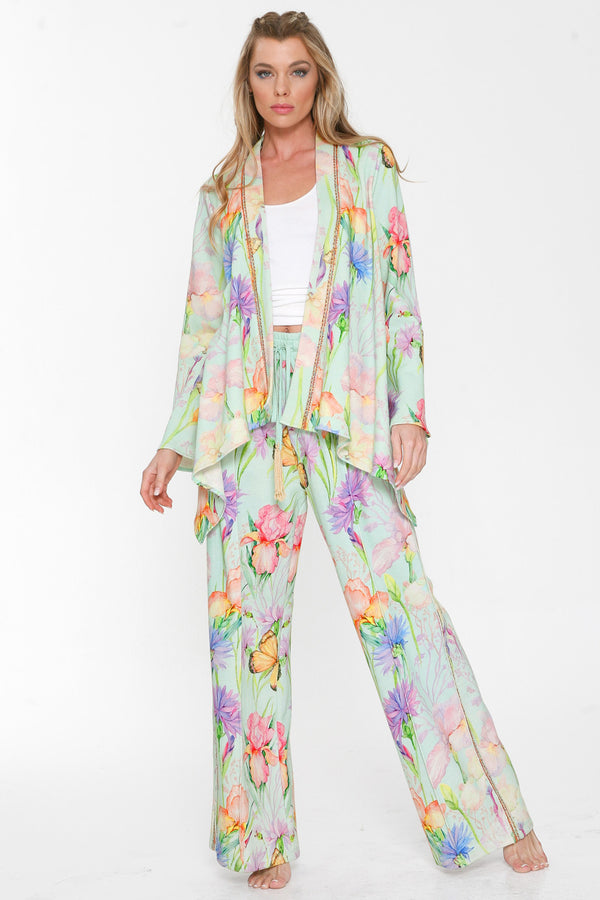 Iris French Terry Kimono Jacket