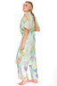 Iris Lurex Kimono