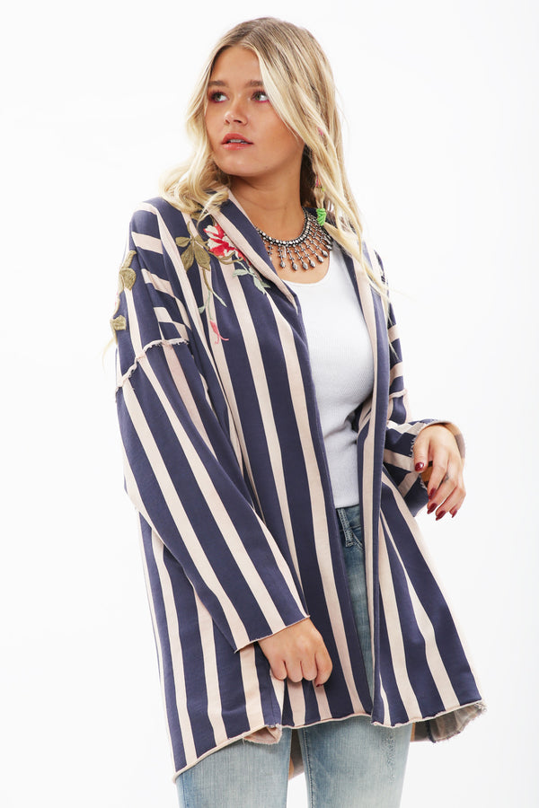 Crafted Stripe Jacket