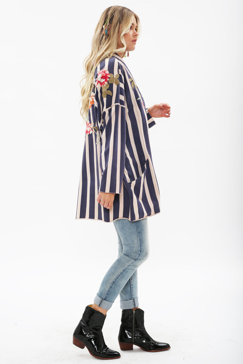Crafted Stripe Jacket