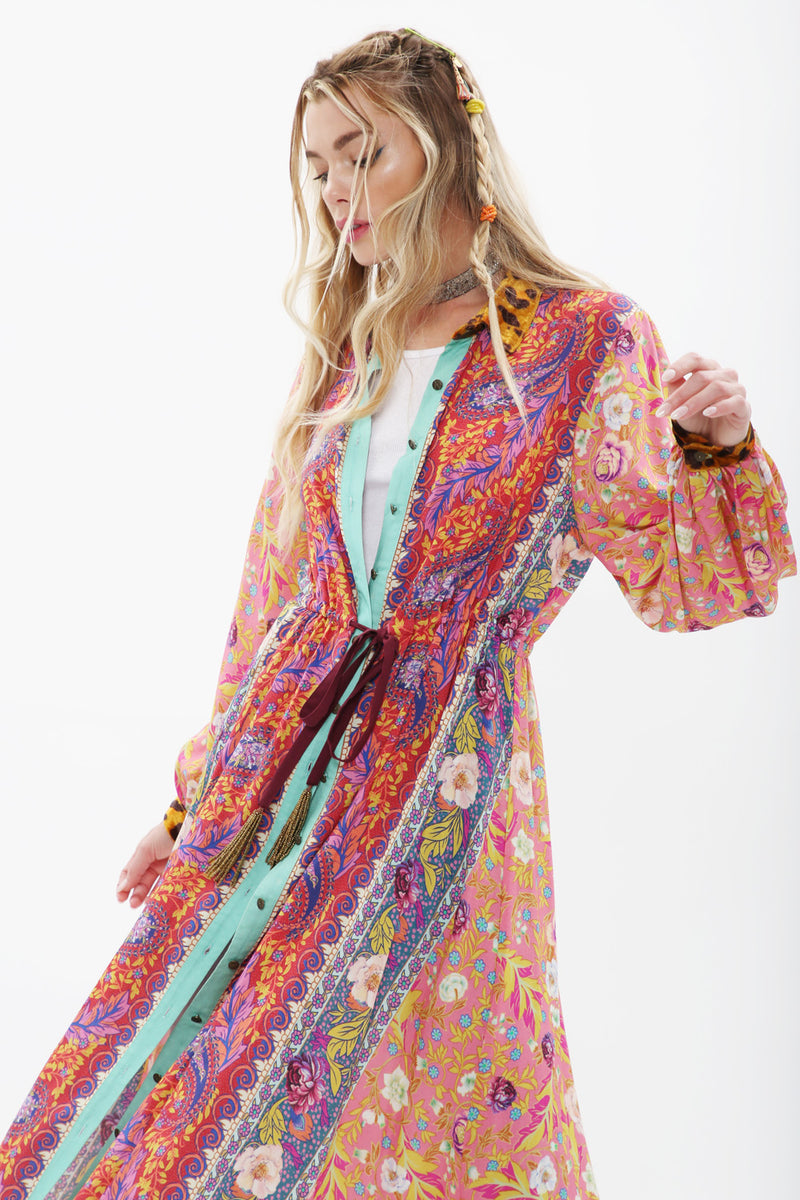 Watercolor Dreams Shirt-Dress