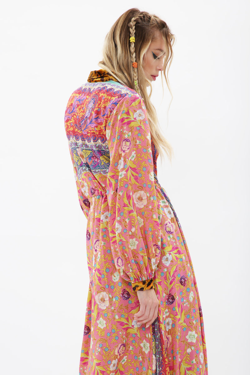 Watercolor Dreams Shirt-Dress