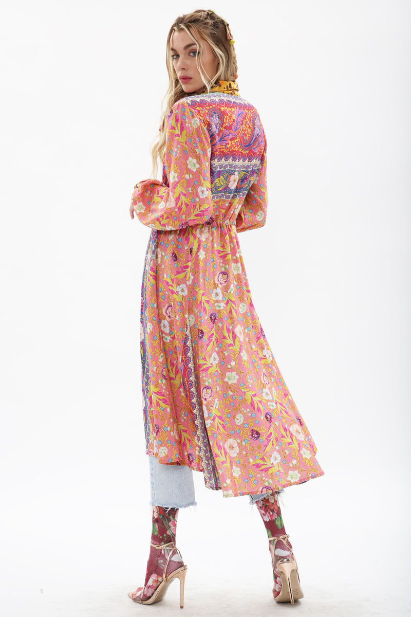 Watercolor Dreams Shirt-Dress