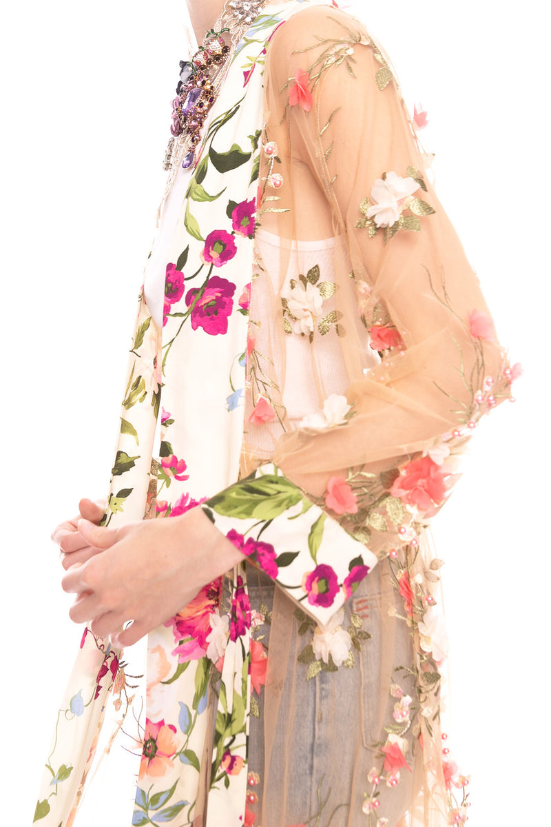 Floral Fantasy Kimono