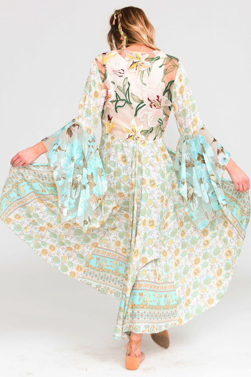 Forever Lilies Kimono