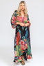 Peacock Paradise Maxi Dress