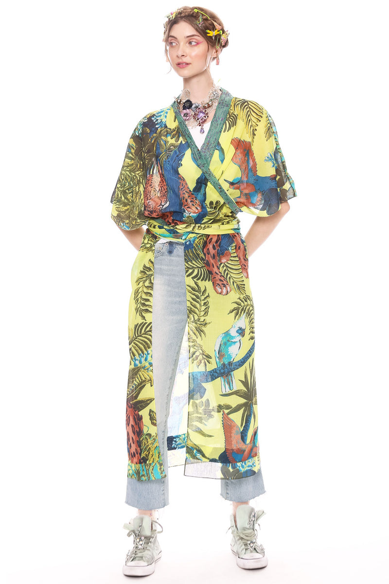 Wild Nights Maxi Kimono